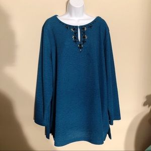 Dana Buchman Tops - Dana Buchman Blue Long Sleeve Shirt B2 Dana Buchman Tops - Dana Buchman Blue Long Sleeve Shirt B2